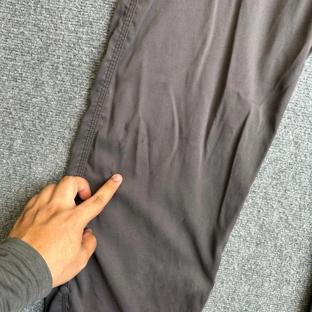 Prana Zion Cargo Pants Mens 30 Gray Hiking Outdoor Climbing Stretch